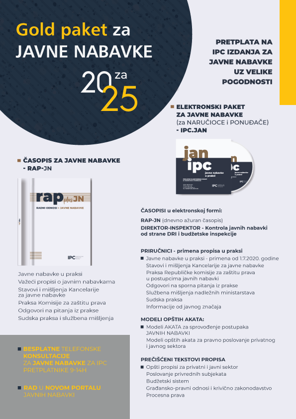 Pogodnosti pretplate na Gold paket